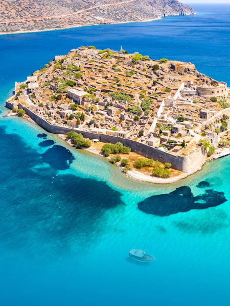 Spinalonga island