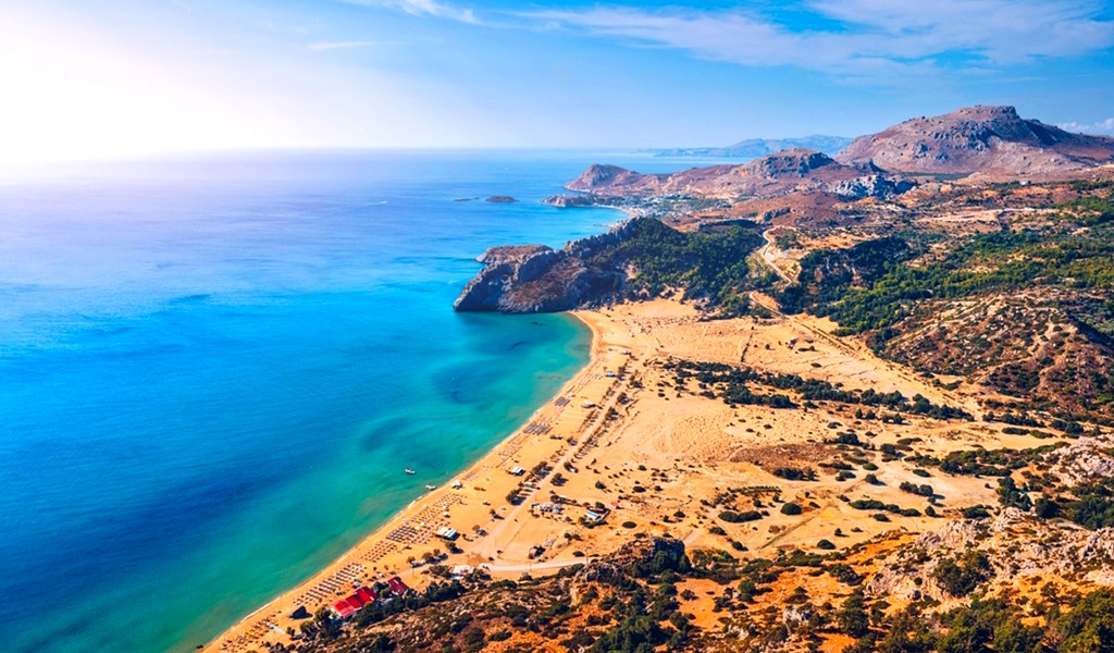 Tsambika Beach, Rhodes