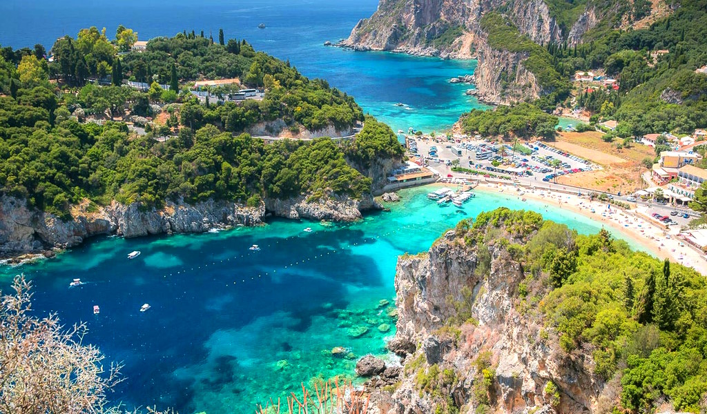 Paleokastritsa Beach, Corfu