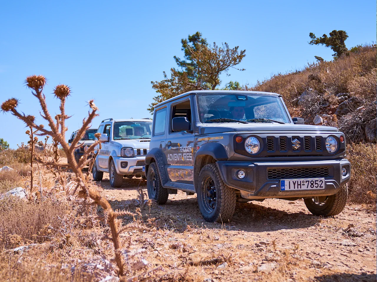 Rhodes: 4×4 Self-Drive Jeep Tour