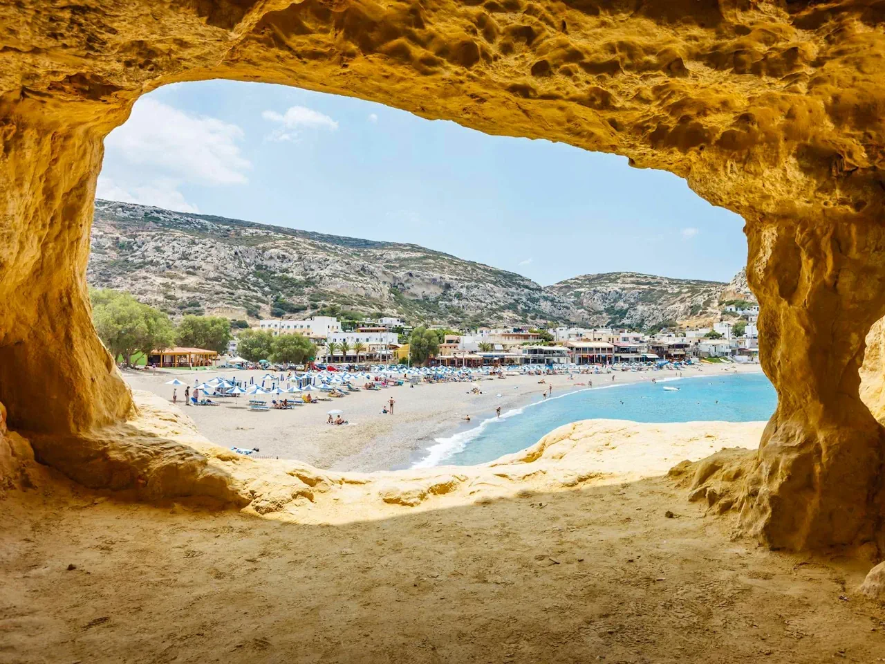 From Heraklion: South Crete, Festos and Matala with Lunch