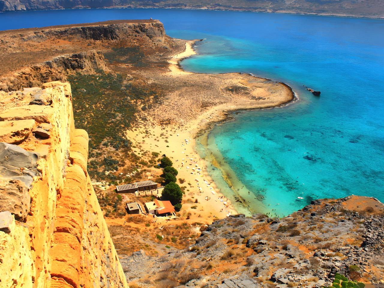 Balos Lagoon & Gramvousa Island with Transfer and Ferry Tickets