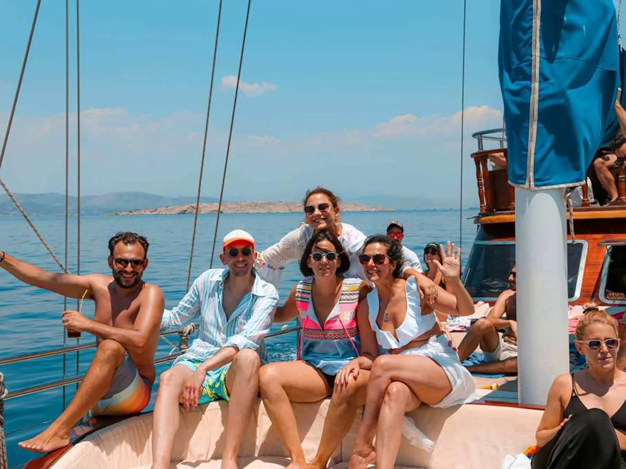 Full Day Sailing Tour from Athens to Agistri, Moni and Aegina with Swimming Stop