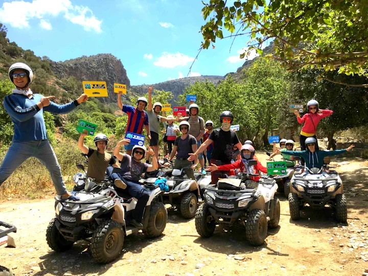 Crete: Off-Road Quad Safari and Cave Exploring