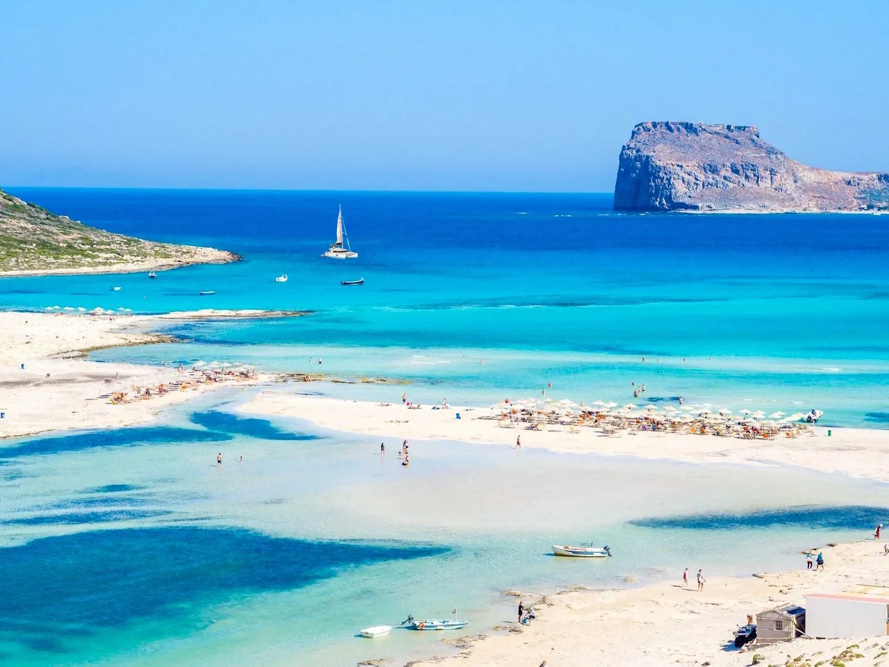 Kissamos: Balos & Gramvousa Luxury Cruise with Meal